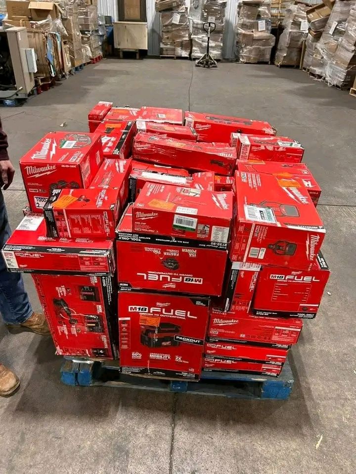 50 UNITS – Milwaukee Tools Pallet (Small Lot)