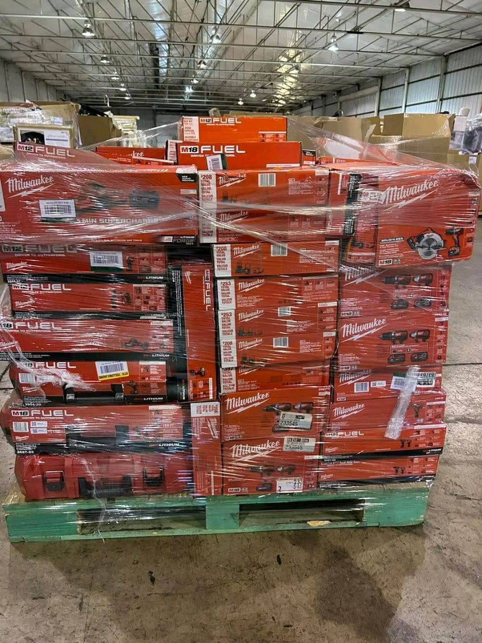 150 UNITS – Milwaukee Tools Pallet (Large Lot)
