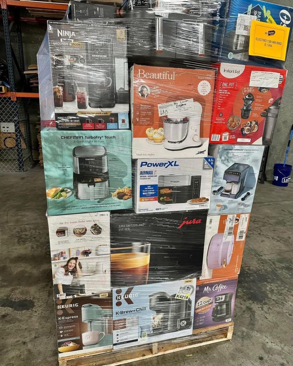50 UNITS – Kitchen Appliance Pallet (Small Lot)