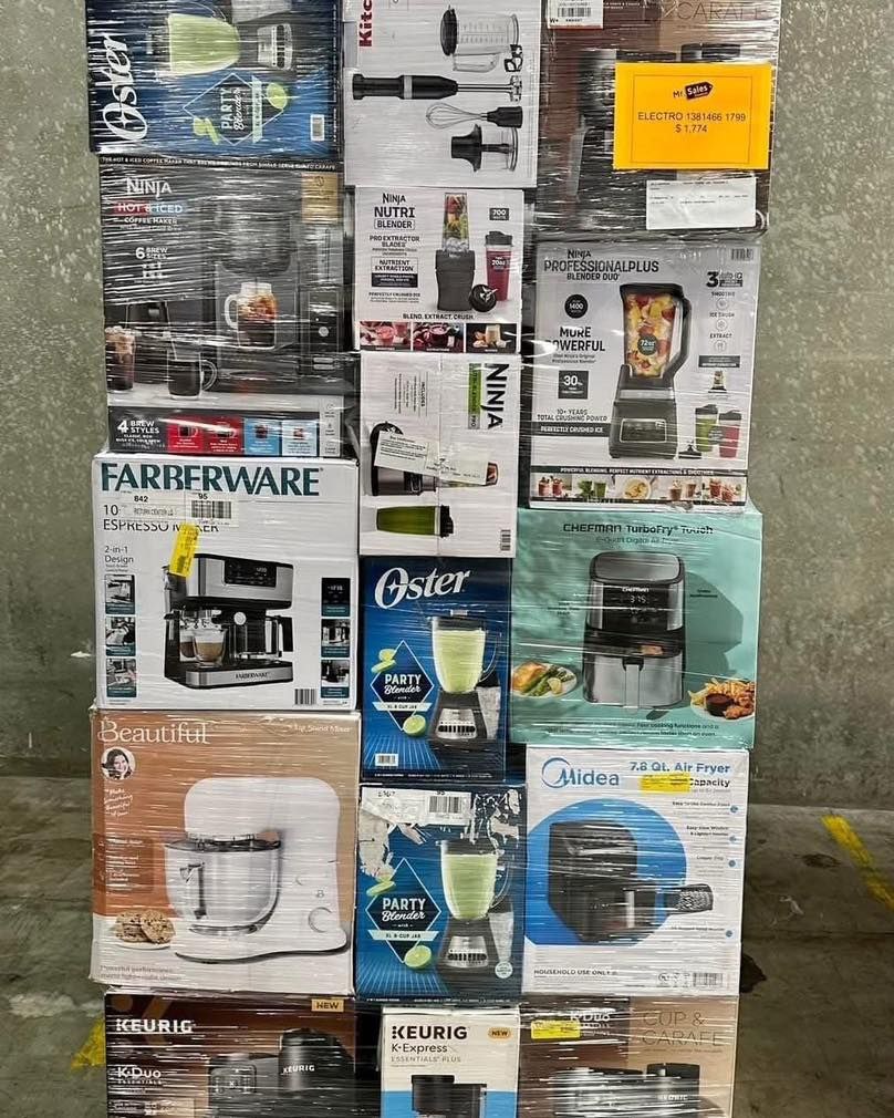 150 UNITS – Kitchen Appliance Pallet (Large Lot)