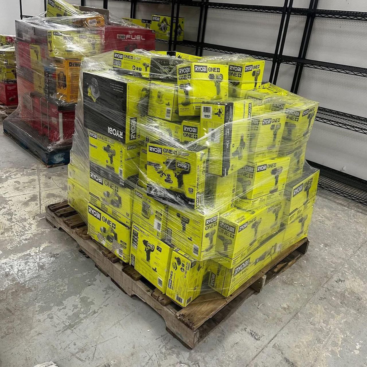 150 UNITS – Ryobi Tools Pallet (Large Lot)